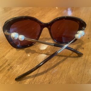 Chanel tortoise frame with CC pearls sunglasses ***price reduced***